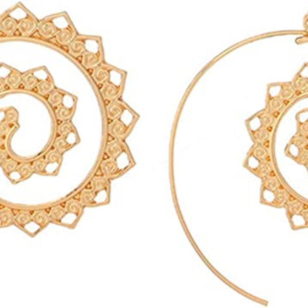 Gold luxure Hoop earrings ! - Picture 2 of 5